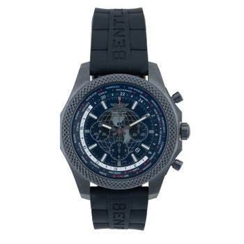 breitling bentley world time chronograph stainless steel automatic men's watch|breitling bentley chronograph men's watch.